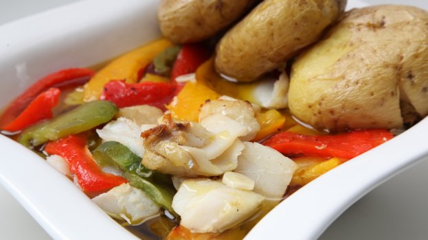 Bacalhau Com Batatas Porradas