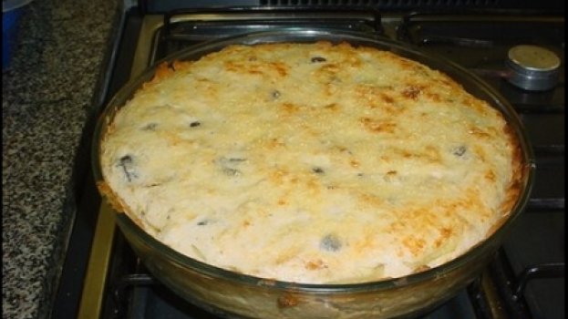 Torta De Bacalhau Com Requeijão