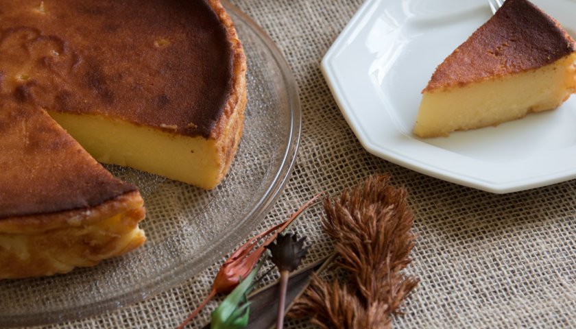 Bolo de tapioca simples Bolo de tapioca simples