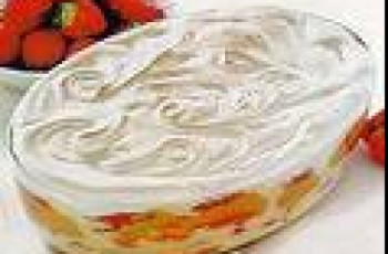 Torta de Morangos sem Farinha