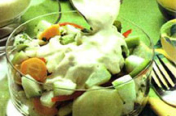 Salada de Legumes e Maçãs