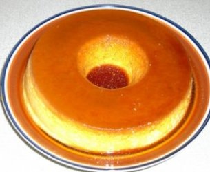 Pudim de cupuaçu