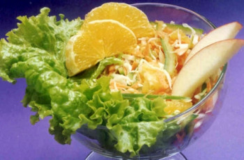Salada de Repolho com Laranja
