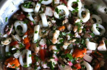 Salada de Frutos do Mar