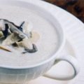 Sopa cremosa de champignons