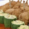 Asinhas de frango recheadas