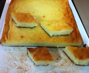 Bolo de Mandioca Cozida
