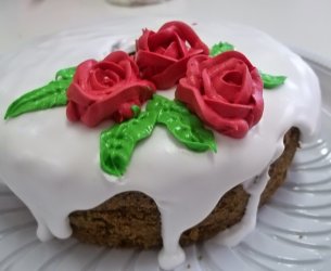 Bolo Natalino com Castanha e Damasco