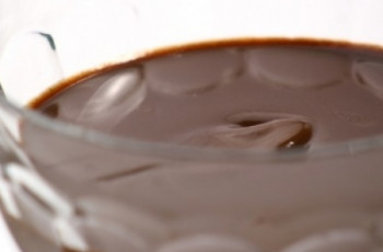 Calda de Chocolate Meio Amargo com Mel