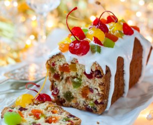 Bolo de Frutas Cristalizadas