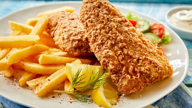 Filé de Tilápia Crocante ao Forno Filé de Tilápia Crocante ao Forno