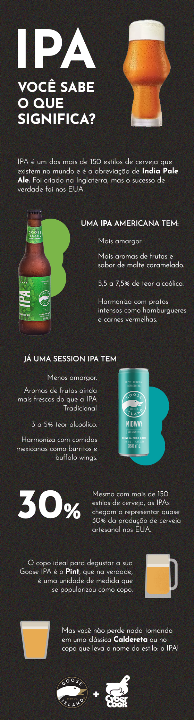 Infográfico Goose Island