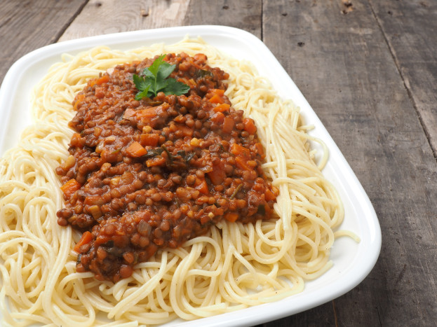 Molho Bolonhesa de Lentilha Vegano