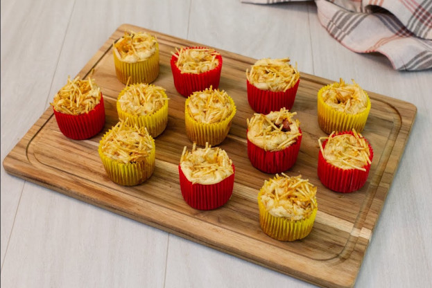 Muffin de cachorro quente Muffin de cachorro quente