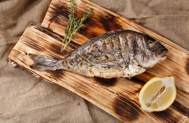 peixe assado peixe assado