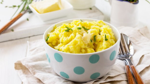 Purê de batata doce Purê de batata doce