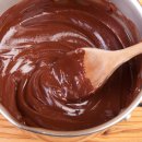 Cobertura de Chocolate Fácil com Creme de Leite 