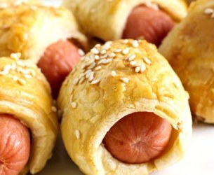 Enroladinhos de Salsicha