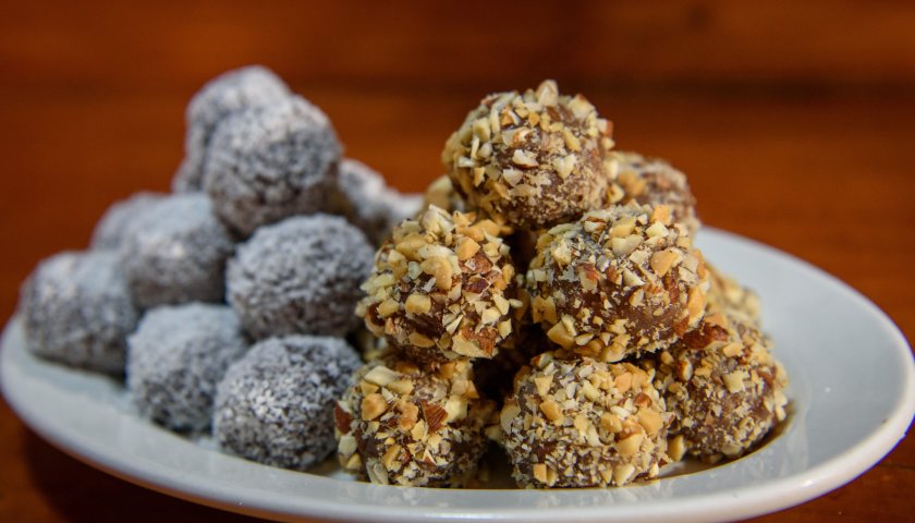 Brigadeiro natalino