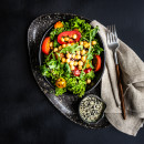 Salada Proteica Vegana