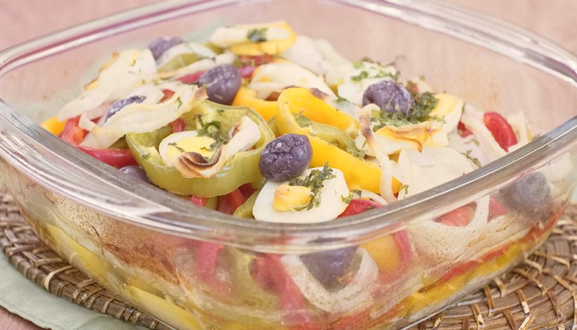 Falsa Bacalhoada de Tilápia Falsa Bacalhoada de Tilápia