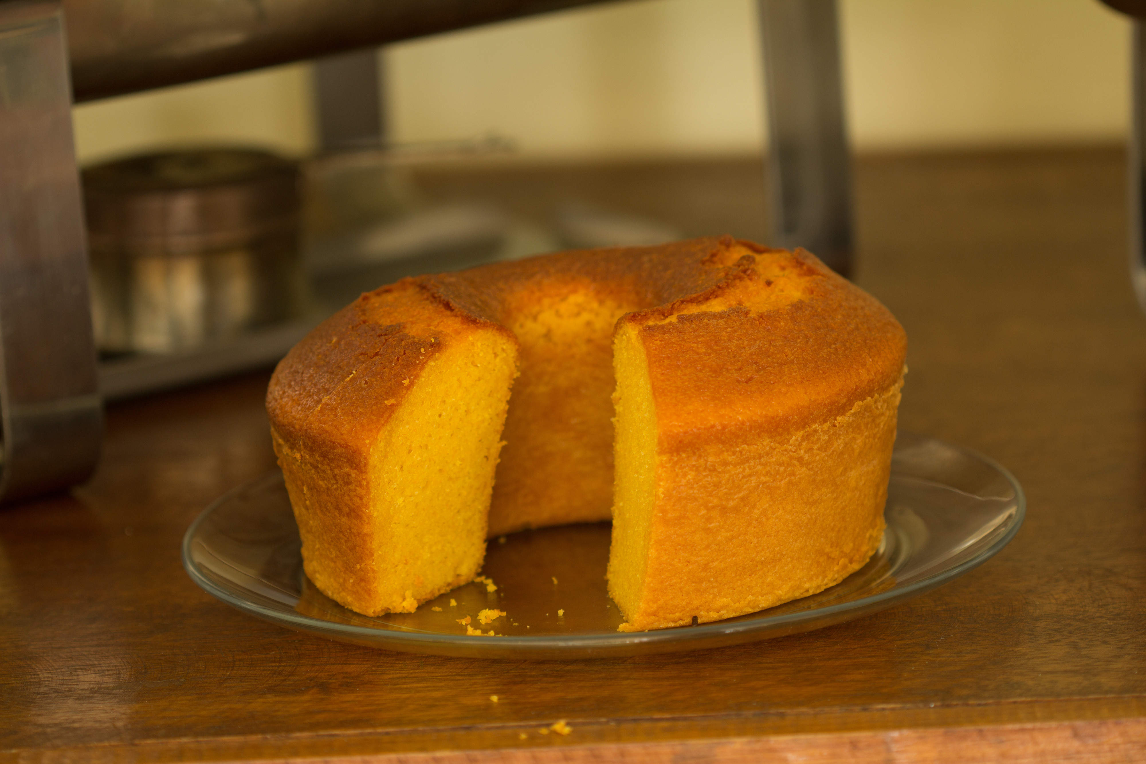 Receita de Bolo de Fubá Cremoso - Cyber Cook Receitas