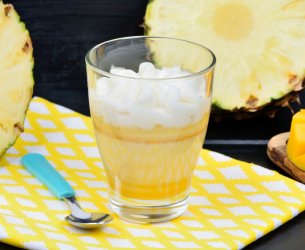 Gelado de Abacaxi e Manga