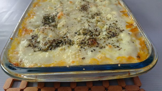 Fricassê de palmito vegetariano Fricassê de palmito vegetariano