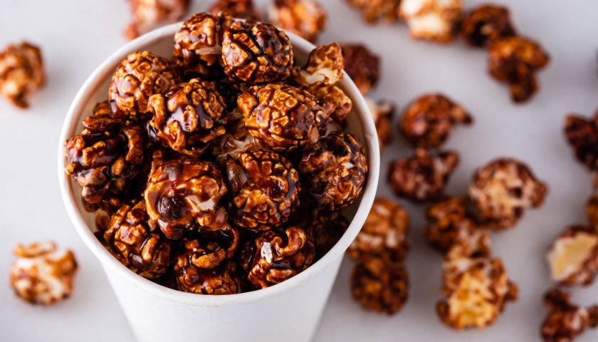 Pipoca de Chocolate Fácil Pipoca de Chocolate Fácil