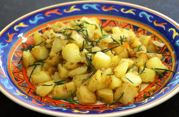 Batatas com Salsichas