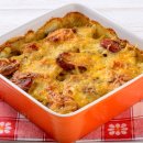 Gratinado de Batata e Linguiça