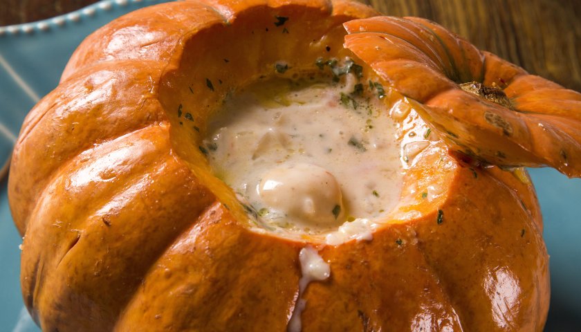 Camarão na Moranga Camarão na Moranga