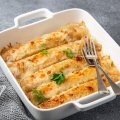 Panqueca de Aveia com Frango e Milho