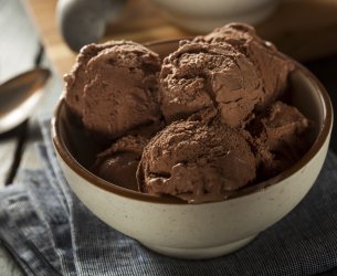 Sorvete de Chocolate