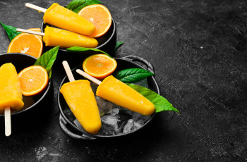 Picolé Funcional de Frutas Amarelas Sem Lactose