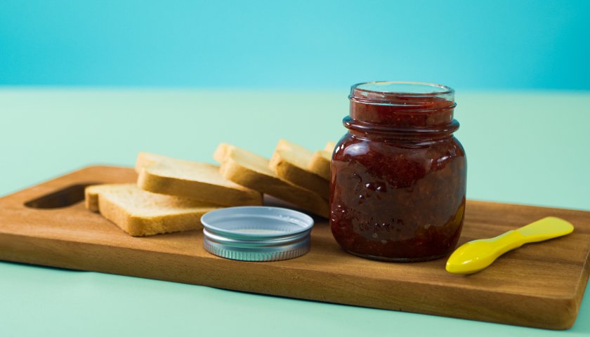 Geléia de Morango Geléia de Morango