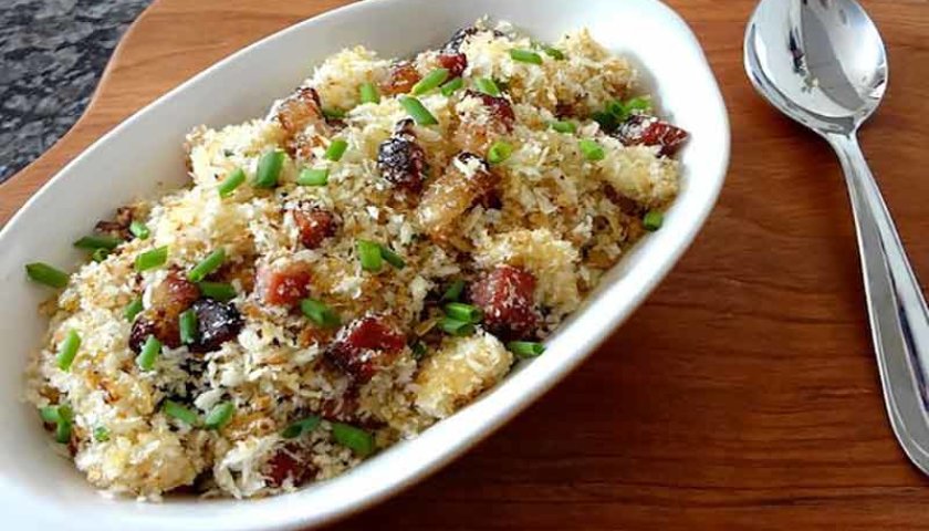 Farofa de Banana com Bacon Farofa de Banana com Bacon