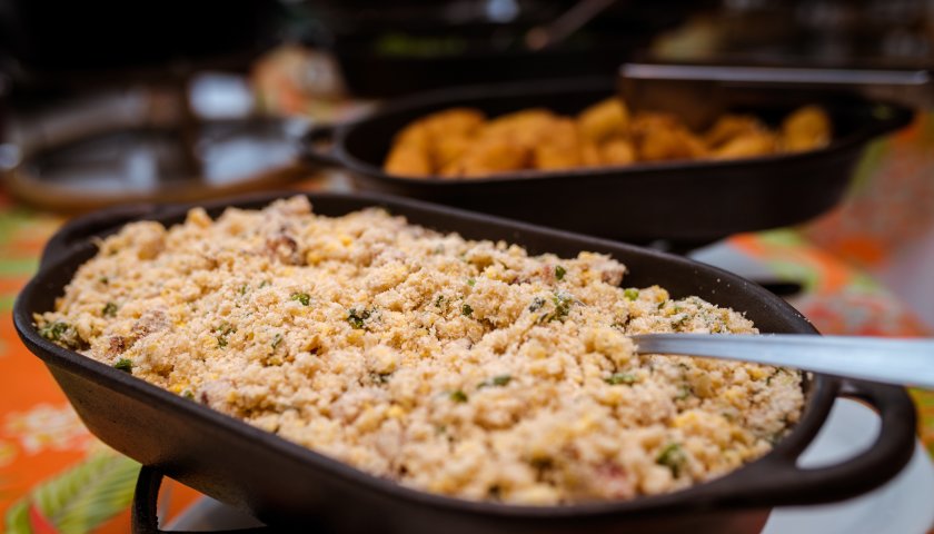 Farofa de Banana com Bacon Farofa de Banana com Bacon