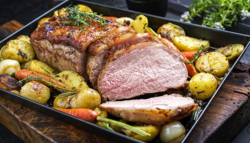 Lombo de Natal com Batata Lombo de Natal com Batata