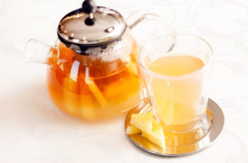 Chá Emagrecedor de Abacaxi e Gengibre