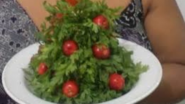 Salada árvore De Natal