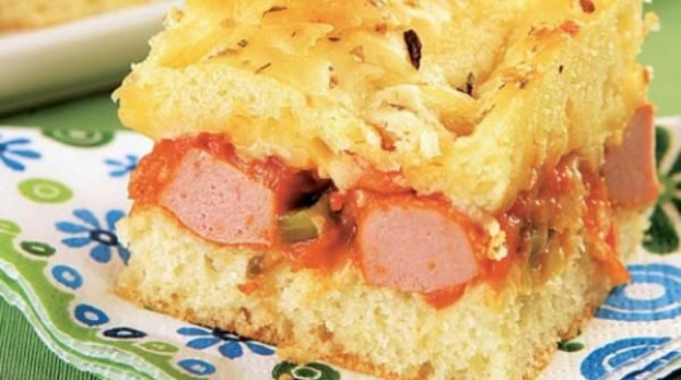 Torta de salsicha Torta de salsicha