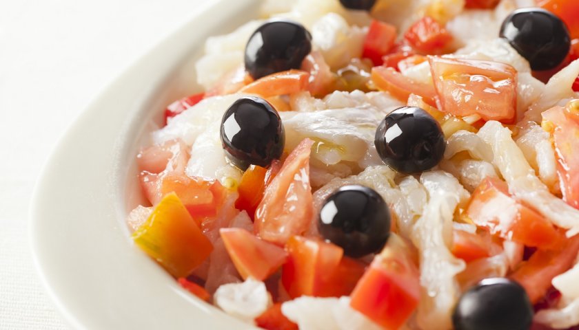 salada de bacalhau