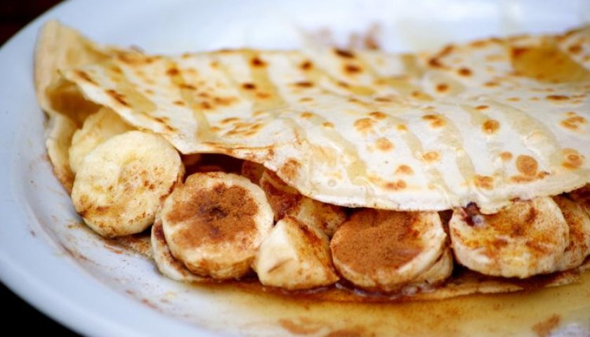 Crepioca de Banana Crepioca de Banana