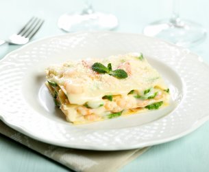 Lasanha de Camarão com Catupiry Lasanha de Camarão com Catupiry