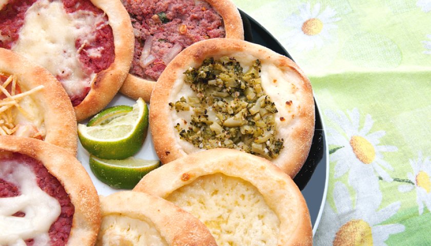 Esfiha aberta Esfiha aberta