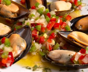 Salada de Mariscos no Vinagrete