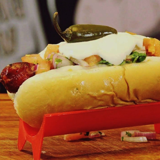Hot dog mexicano Hot dog mexicano