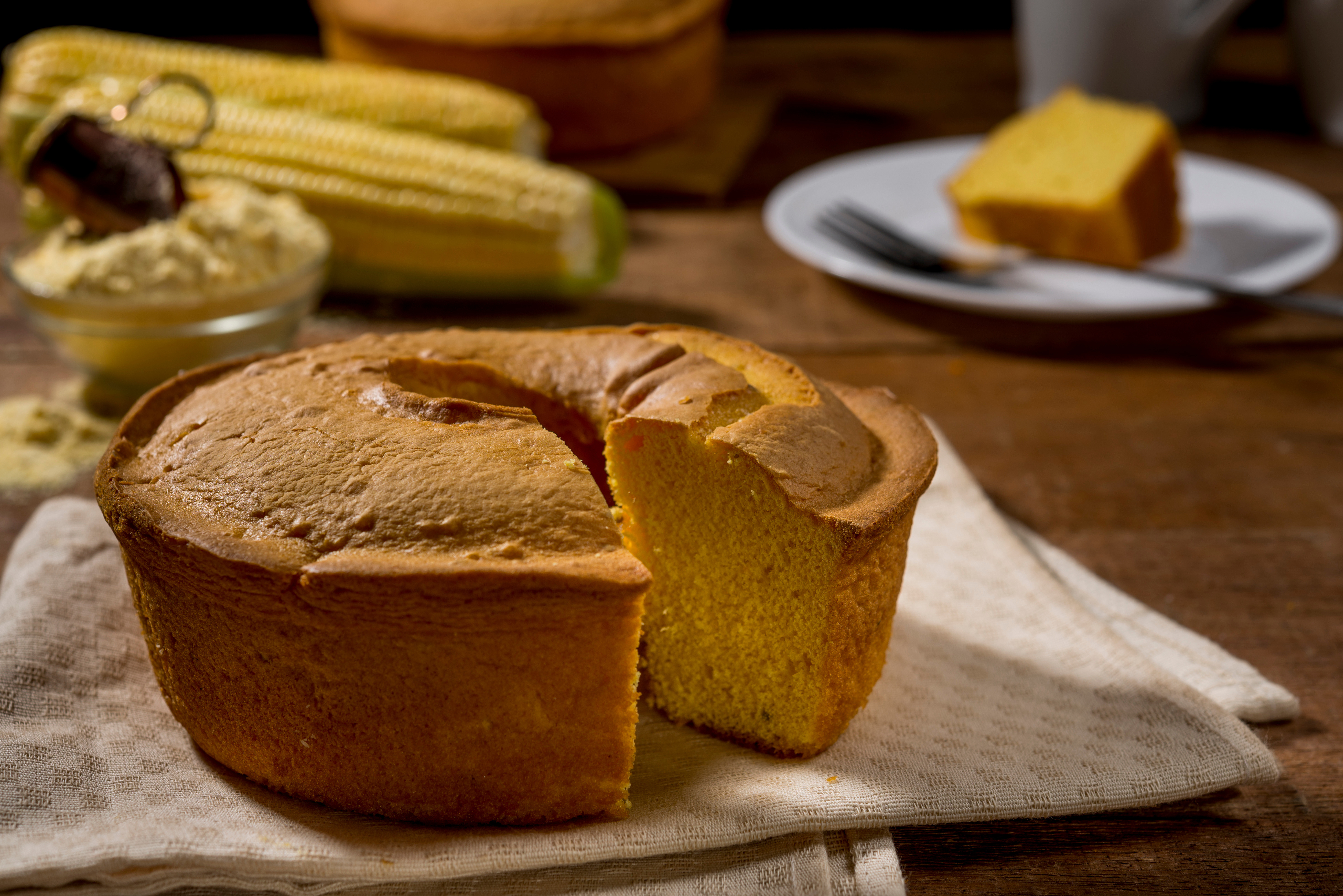 Receita simples e deliciosa: aprenda a fazer bolo de fubá de liquidificador