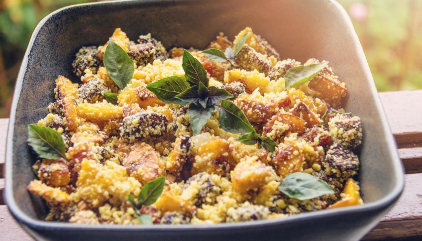 Farofa Natalina de Miúdos Farofa Natalina de Miúdos